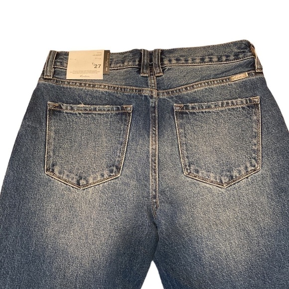 KANCAN High Waist Ripped Mom Jeans NWT - Picture 7 of 16